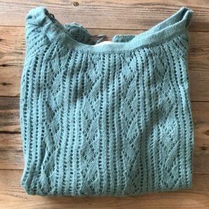 Lauren Conrad Teal Sweater